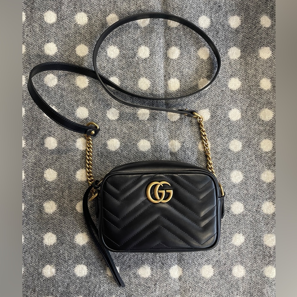 Gucci Matelasse Mini Marmont GG Bag - Picture 7 of 16